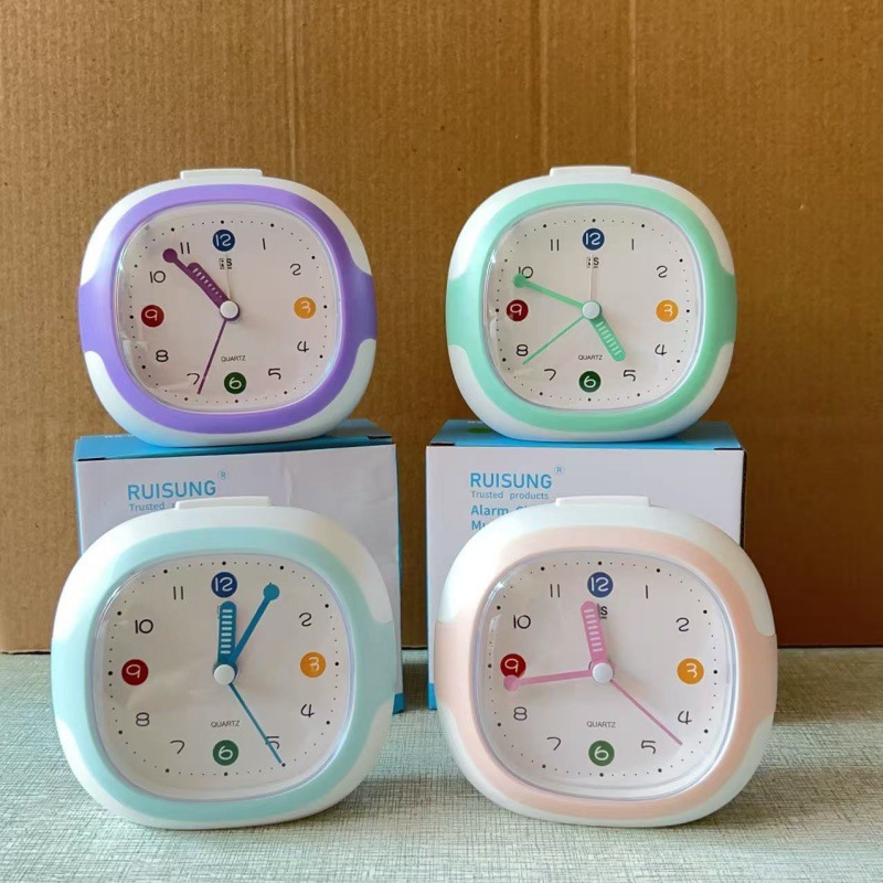 2025 New Alarm Clock for Kidsren, Boys and Girls, Silent Learning Student-Specific Wake-Up Device, Wake-Up Clock, Desk Clock