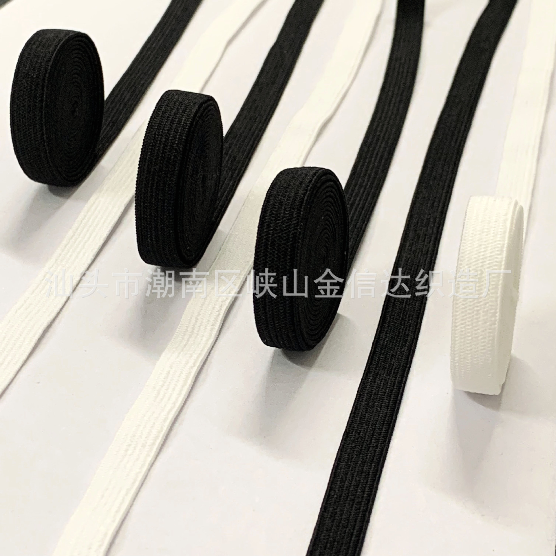 7mm平带 锦纶弹力无梭蕾丝平带耳线带内衣裤腰收边丈巾