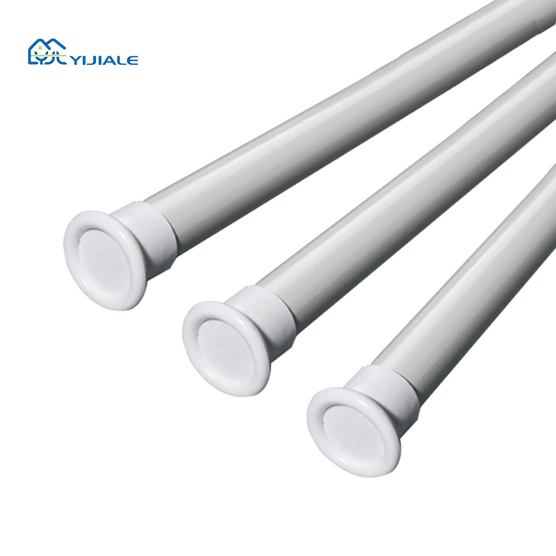 [cross-border hot selling] clothing rod shower curtain rod punch-free telescopic rod curtain rod clothesline pole jackstay wardrobe pole