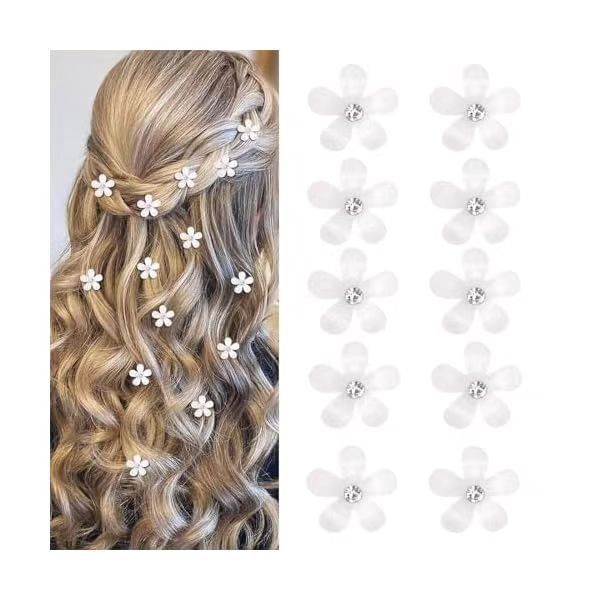 真珠のU型のヘアピンのヘアピンのビーズの花の髪とフォークの髪のドリルの花嫁の髪の花のフォークのU型のヘアピンの女性|undefined