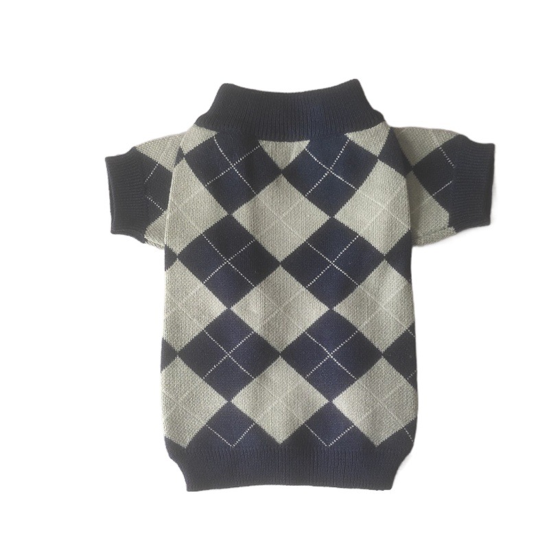 網紅泰迪比熊狗狗小型犬春秋薄款衣服雪納瑞透氣時尚針織定制工廠