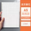 A5 core/grid/60 sheets (positive and negative pages)