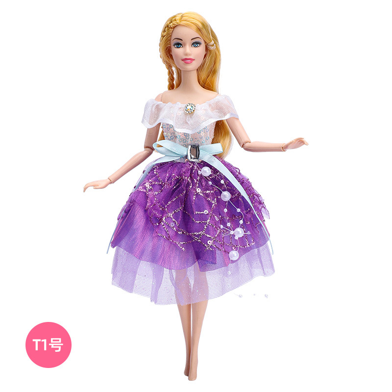 30cm Barbie muñeca ropa traje moda vestido princesa vestido encaje vestido niñas juguetes transfronterizos nuevo