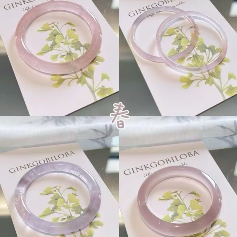 Little Red Book's Same Style White Moonlight Bracelet, Thick Antique Style Accessories, Imperial Concubine Bracelet, Bestie Ice Round Bar Jingle Bracelet Gift