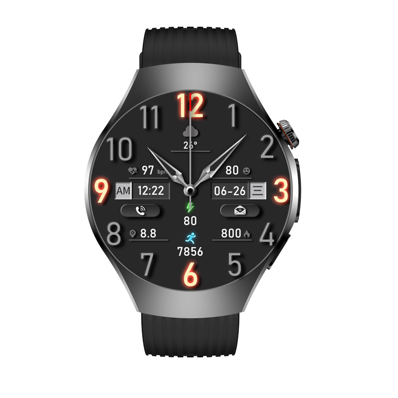 Smartwatch ECG Blood Glucose Monitoring Bluetooth Calling Offline Payment Flashlight Sports Function_voghion.com