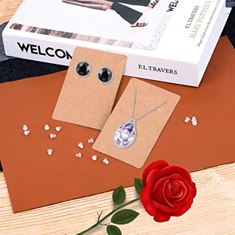 亚马逊热销项链耳环纸卡6*9cm饰品包装卡片100张一套厂家现货直销