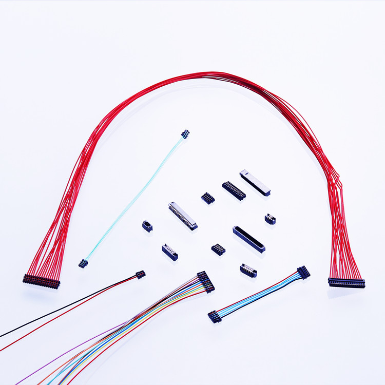 连接器jst xsr0.6mm刺破式连接器06-6p-cable连接器加工