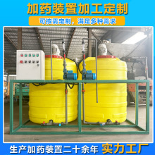 一体式自动加药装置/PACPAM消毒剂简易搅拌设备/污水处理/可定 制