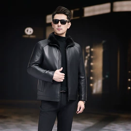 男式真皮皮衣;女式皮衣;男式皮草