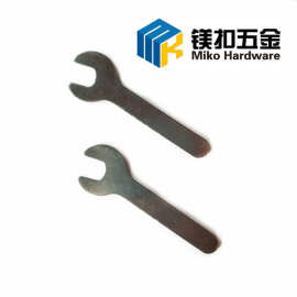 规格齐全镀锌冲压简易开口扳手一次性配套家具单头小扳手工具