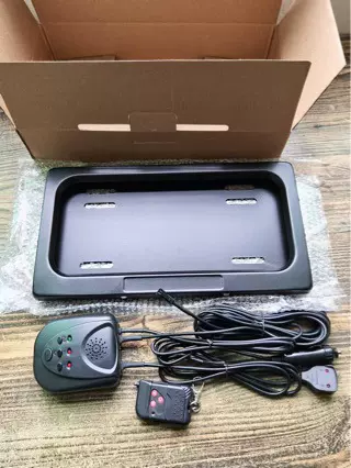 热销 美规车牌卷帘  双牌新能源汽车车牌框翻车牌架车牌托车牌架