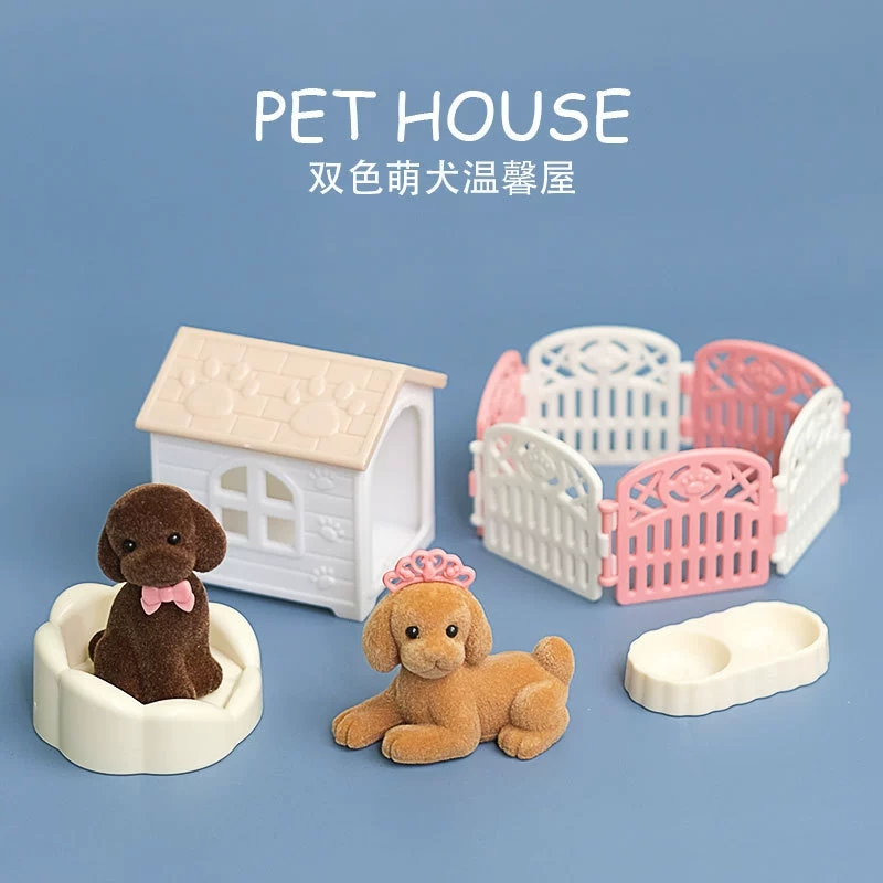Miniature Dollhouse Furniture Set, Multicolor Plastic, Multi-Scene Kit (Tables, Beds, Kitchen)