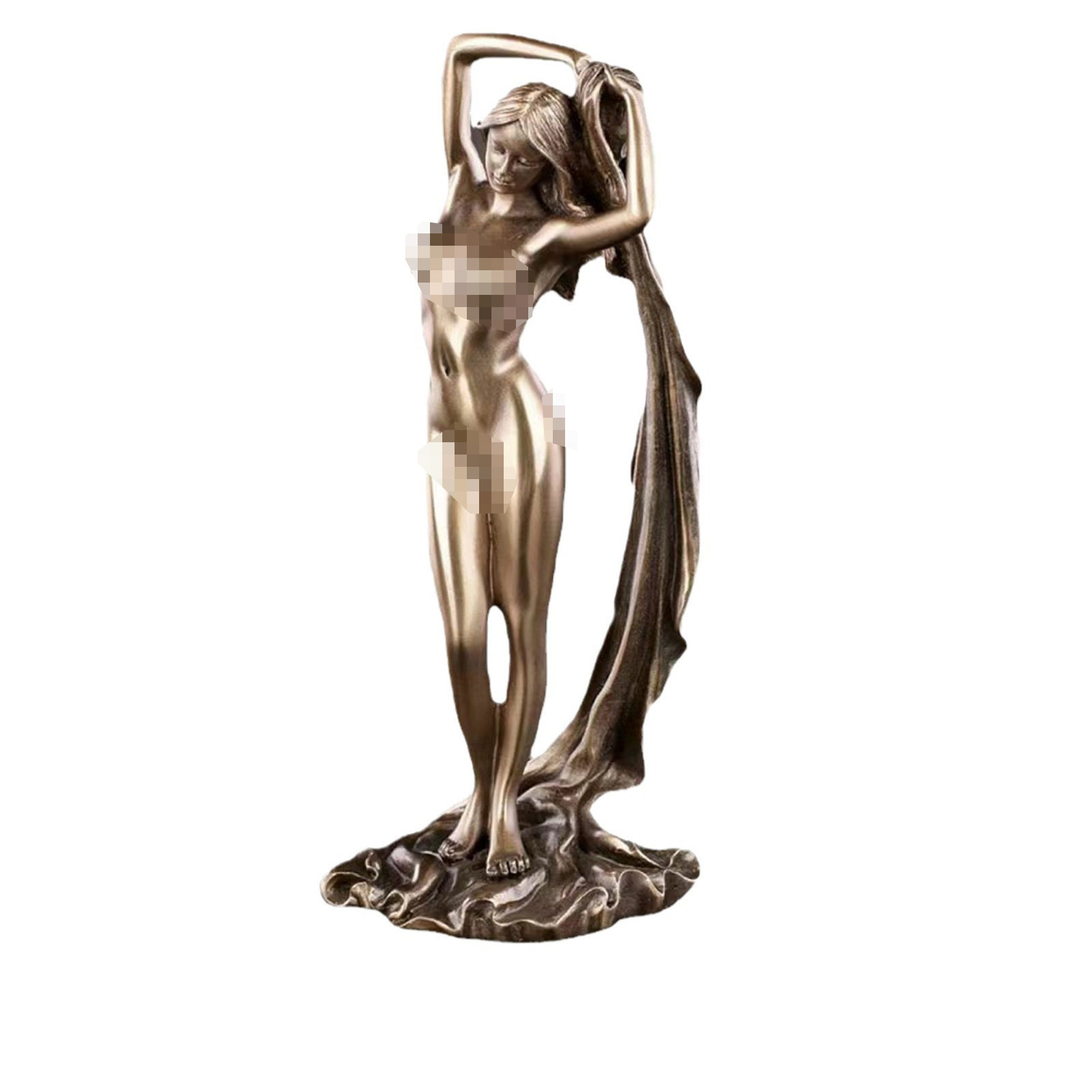 国境を越えた新しいアイデア女神像ホームホテルヨガ室デスクトップ樹脂装飾品完璧なプレゼント