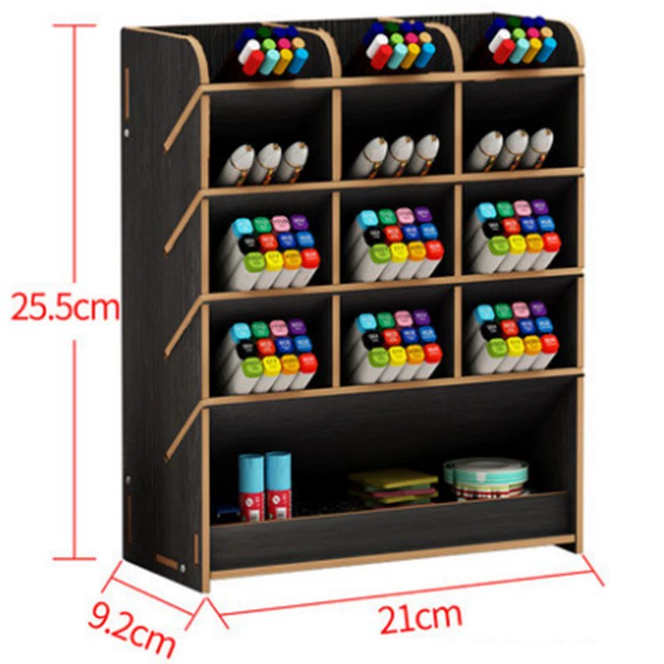 Pens holder, stationery, storage box, wooden storage system for documents