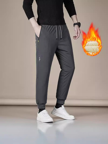 Winter Warmth Lamb Fleece Cotton Pants Waterproof Fleece Lined Thick Outerwear for Northeast China -40°C Cold Proofing Thick Cold Protection