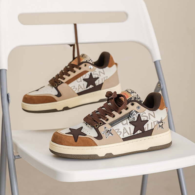 Herren Sneaker Low Cut Für Den Alltag Bequeme Freizeitschuhe_voghion.com