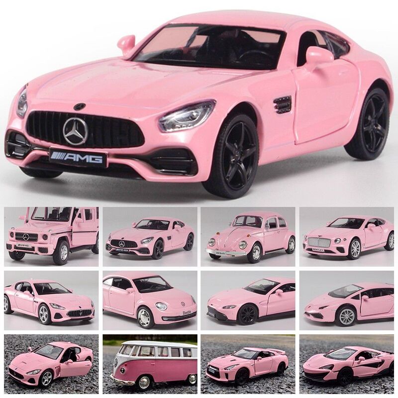 Marco 1:36 Pink Series Alloy Car Pull Back Kidsren's Pull Back Artificial Car Model Toy Gift Collection Marco 1:36 Pink Series Alloy Car Pull Back Kidsren's Pull Back Artificial Car Model Toy Gift Collection