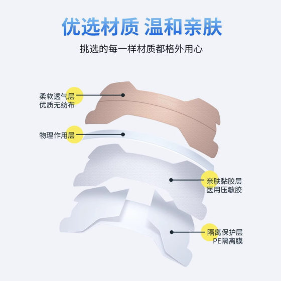 Wholesale nasal patch physical expansion to increase breathing volume breathable patch nasal patch children snoring patch adult snoring nasal patch