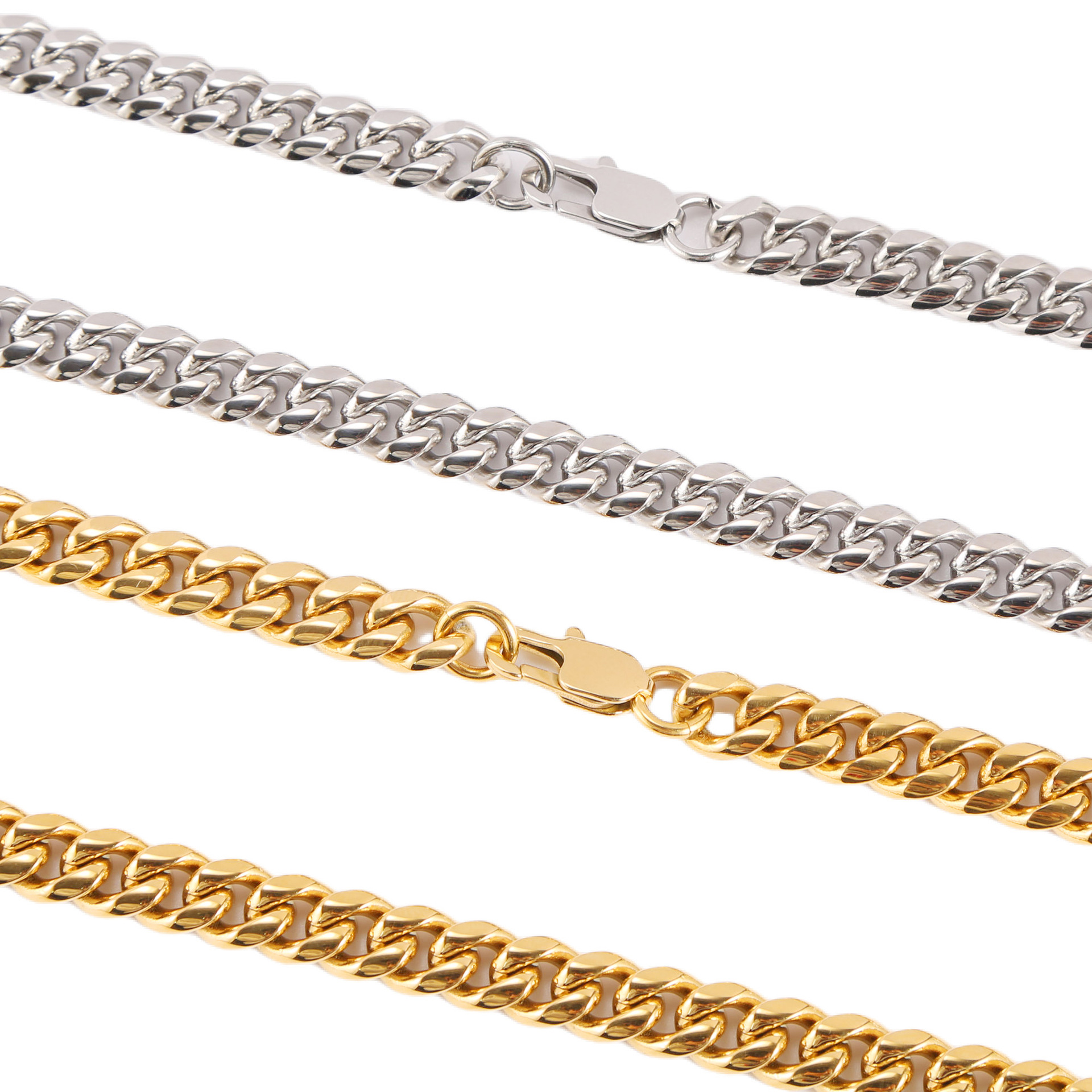 Cuban Chain Necklace For Men With Pendant Symbol Of Confidence_voghion.com