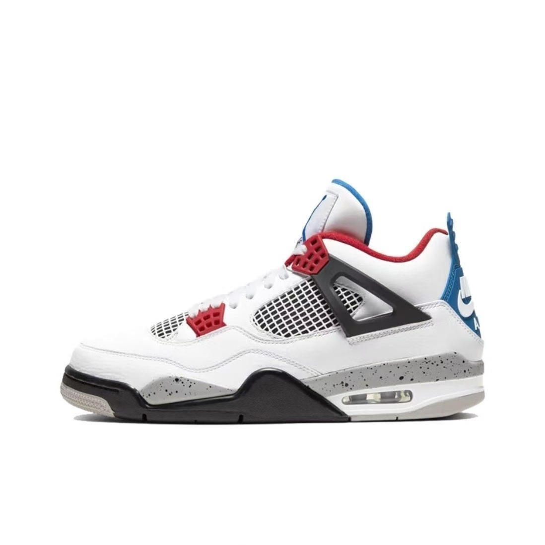 Putian Shoe Factory Suministro directo transfronterizo aj4 eléctrico hembra amarillo negro rojo blanco gato blanco blanco Oreo negro gato negro Joe 4 zapatos de baloncesto para hombres y mujeres