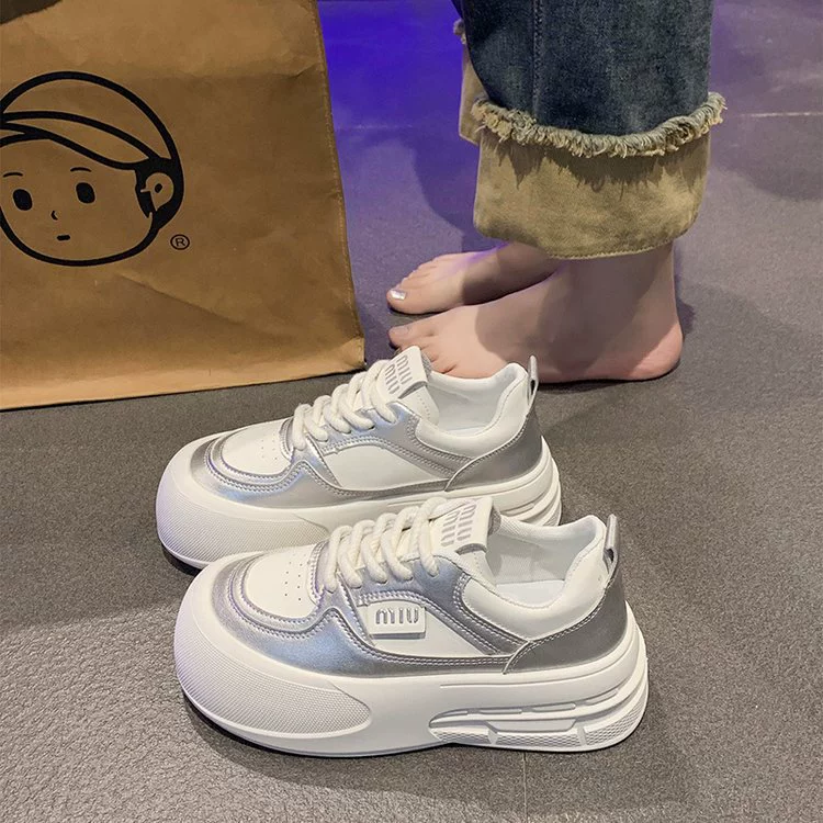 Не надо больше тратить деньги! В этом году популярная пара кроссовок, дышащая White Silver другие мужчины