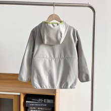 101009 【青岛仓H家同款儿童加绒冲锋衣外套】外贸童装一件代发！