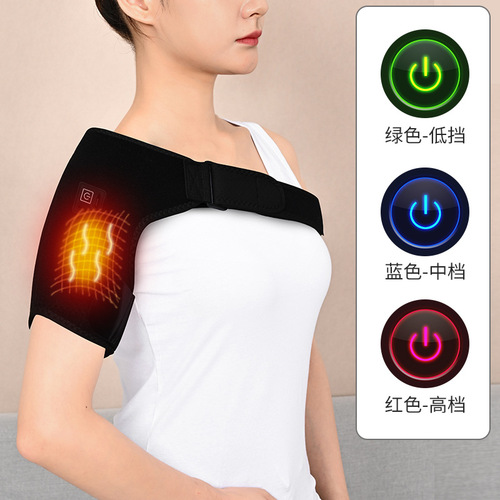 Cross-border warming electric heating knee and shoulder universal Type-C cold leg elderly vibration massage device