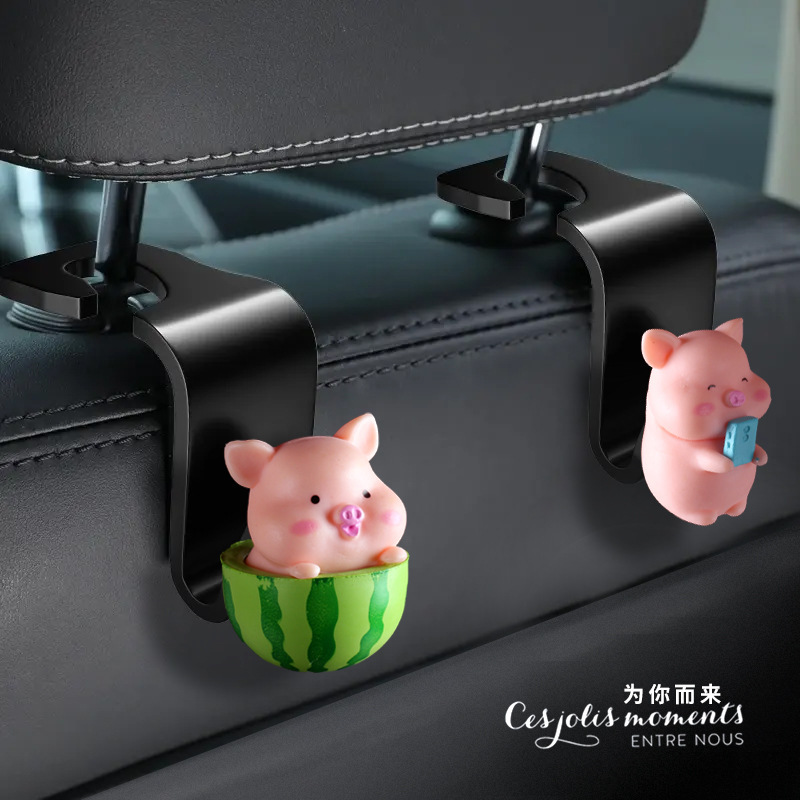 Gancho para coche Gancho creativo Asiento para coche portátil Gancho para remolque trasero Gancho para coche Gancho para coche
