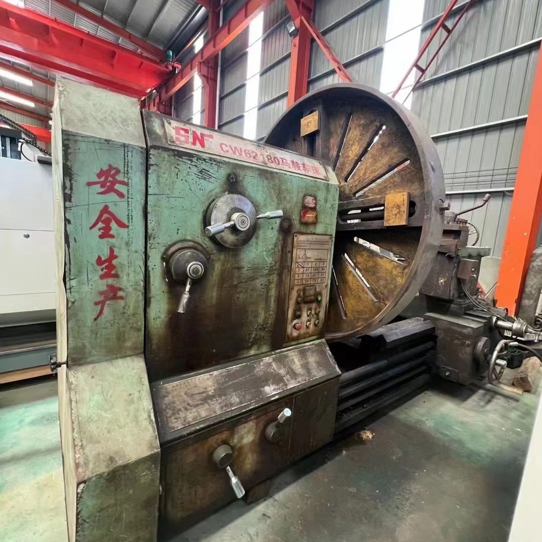 转让二手德州CW62180x1.5米卧式车床卡盘直径1800