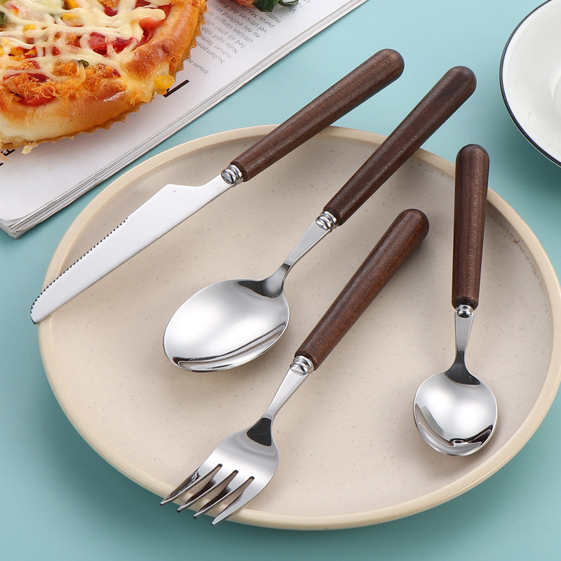 Hot sale 304 cuchillos de acero inoxidable cucharas de té cuchillos de cuchillo de cuchillo