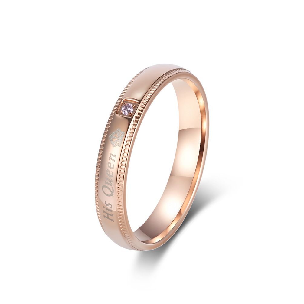 Partnerringe aus Titanstahl, König- und Königinnenschmuck, klassisch-modisch, geometrisch, Unisex-Jubiläumsring_voghion.com
