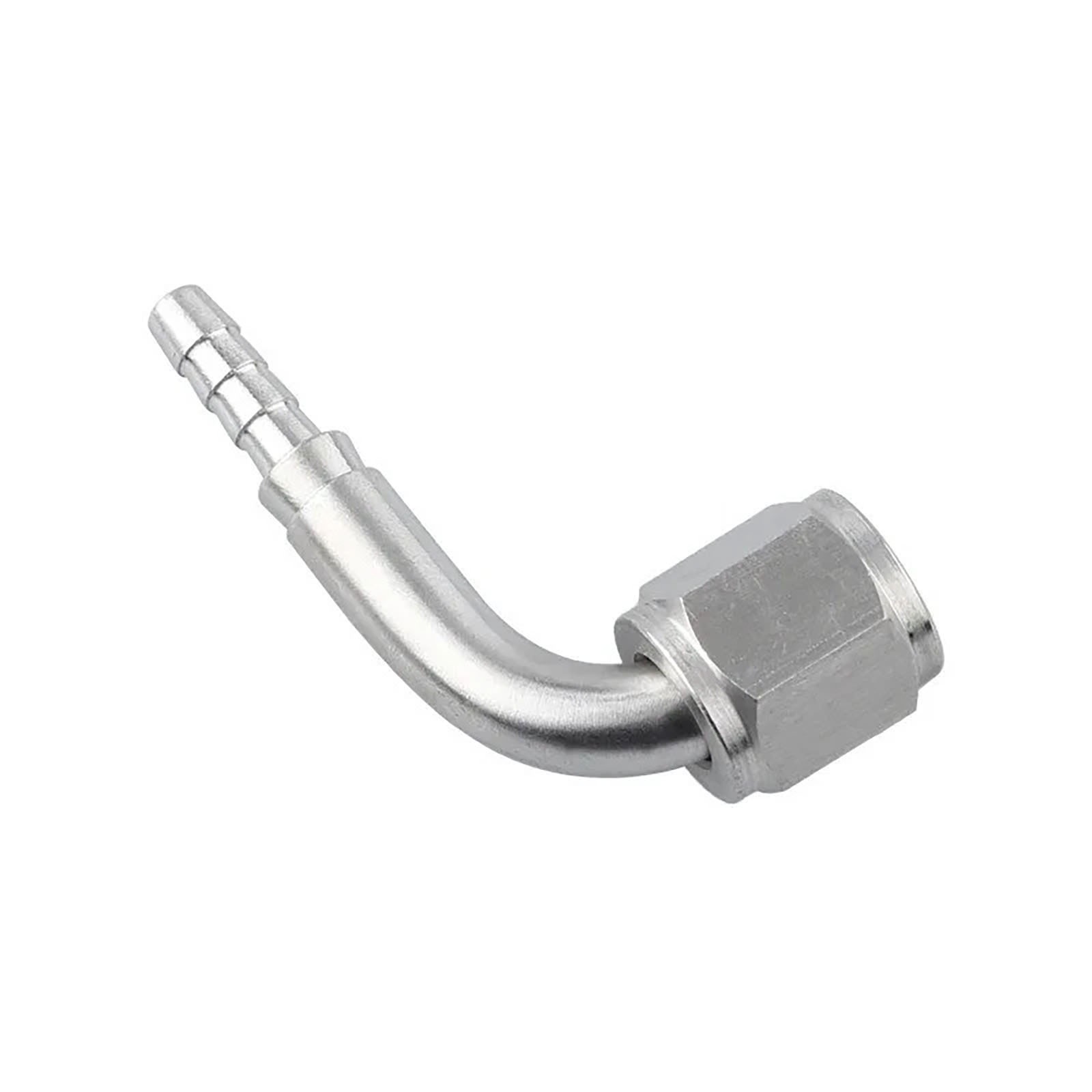 M10 stainless steel brake hose connector 0/28/90 degree internal thread crimp-type hose connector modification accessories