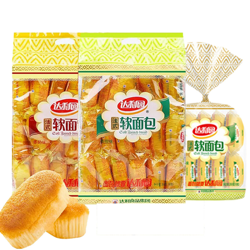 达利园法式软面包200g/360g奶香橙代餐美味手撕面包早餐糕点零食|undefined