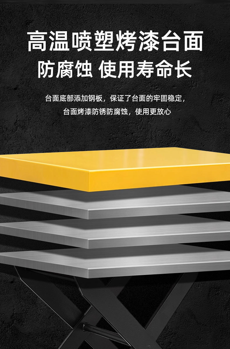 Manual Hydraulic Lifting Platform Trolley, Mold Platform Cart, Mobile Lift, Scissor-Type Small Flatbed Cart