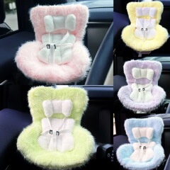 クロスボーダー適用 17cm Labubu ペンダントかわいい車の安全シート車のエアアウトレット装飾車のインテリア