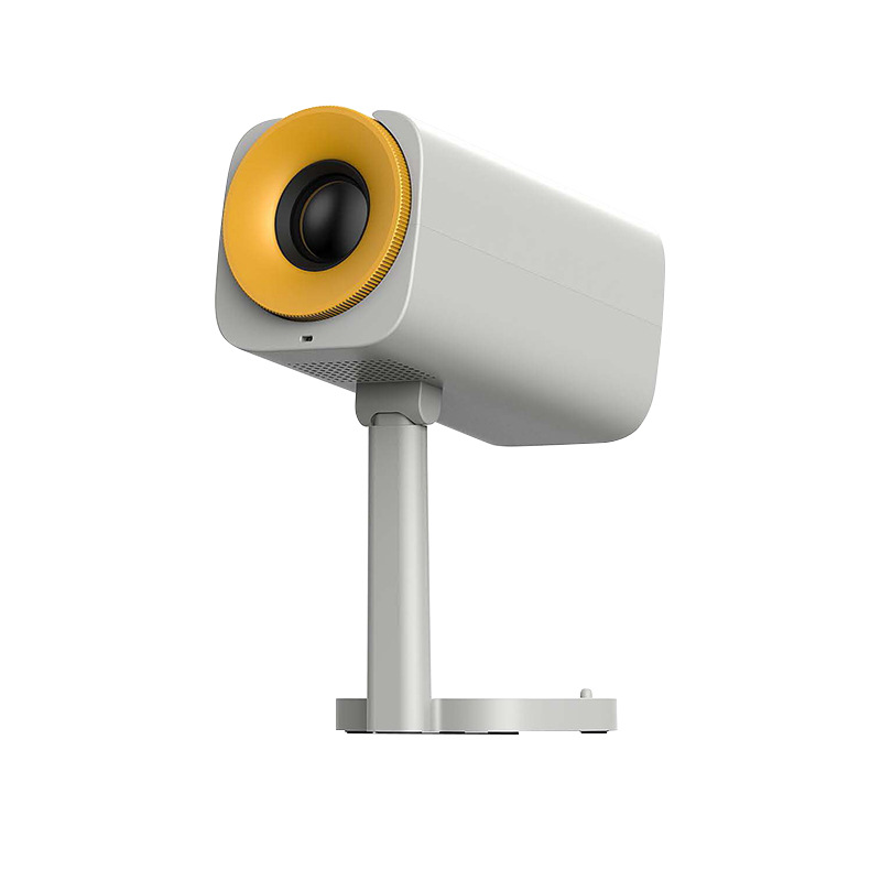 v15 cross-border new arrival android 12 system manual focus outdoor telescopic bracket portable mini projector