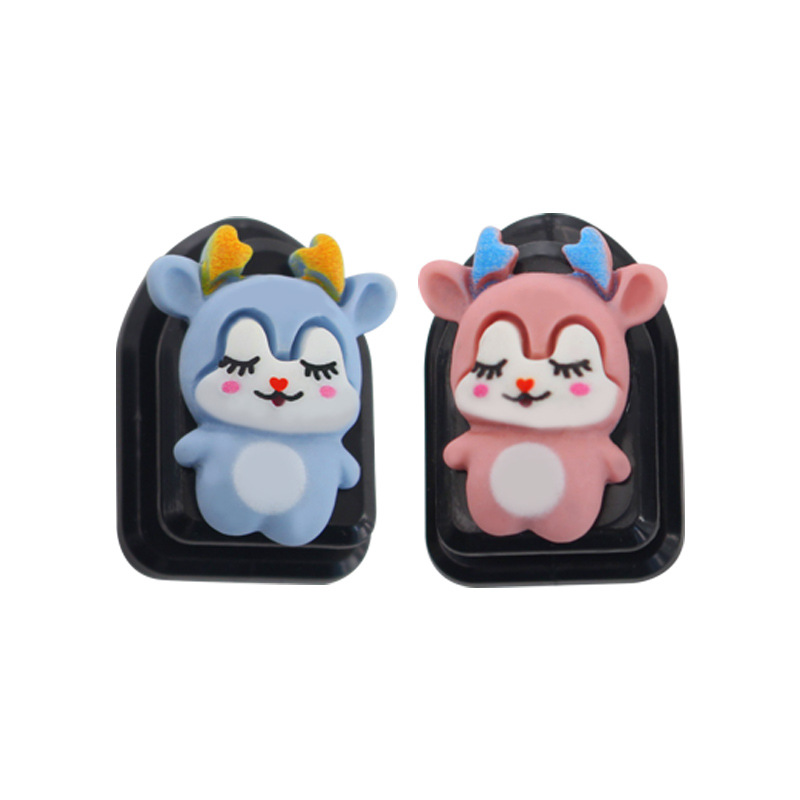 푸른 사슴 + 핑크 사슴