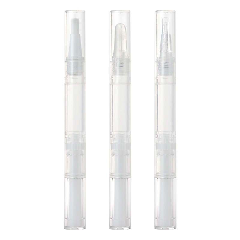 2ml 5ml Esencia para el acné Material de embalaje Uñas Aceite nutritivo Botella de crema para ojos Base líquida Bolígrafo giratorio al vacío