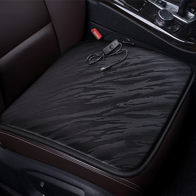 Universal X005 USB Heated Seat Cushion Car Sofa Office Universal Electric Heating Pad Winter Warm Butt Pad (Multi-function pad) - x005-mysterious-black