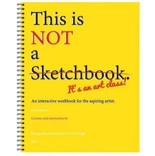This is Not a Sketchbook painting coloring book
