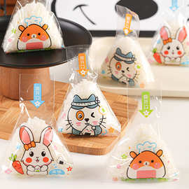 三角饭团包装袋可微波加热海苔寿司模具饭团包装纸打包袋子