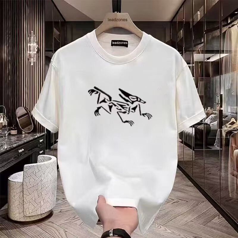 重磅棉男装T恤 短袖夏 美式潮牌夏季网红潮流ins简约百搭上衣t恤|undefined