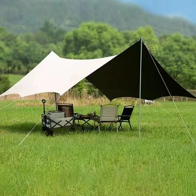 Avtomobil yan çətirləri: Outdoor Black Glue Tent