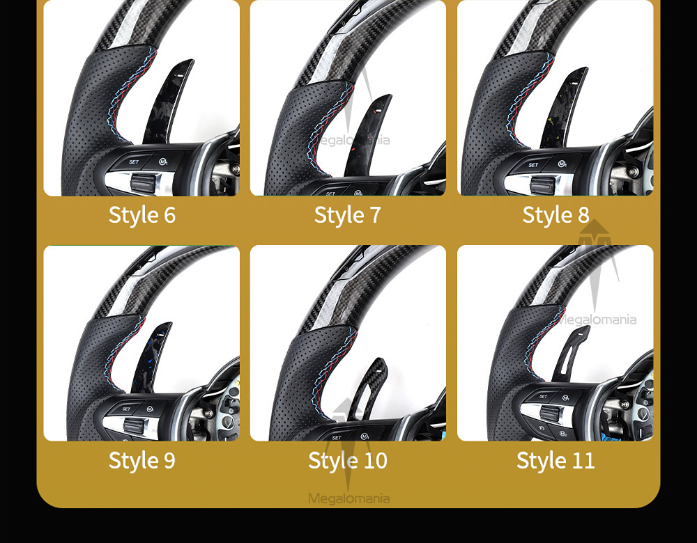 Suitable for Bmw 1~7 Series F/G Chassis X1X2X3X4X5X6X7M2M3M4 Carbon Fiber Magnetic Shift Paddles