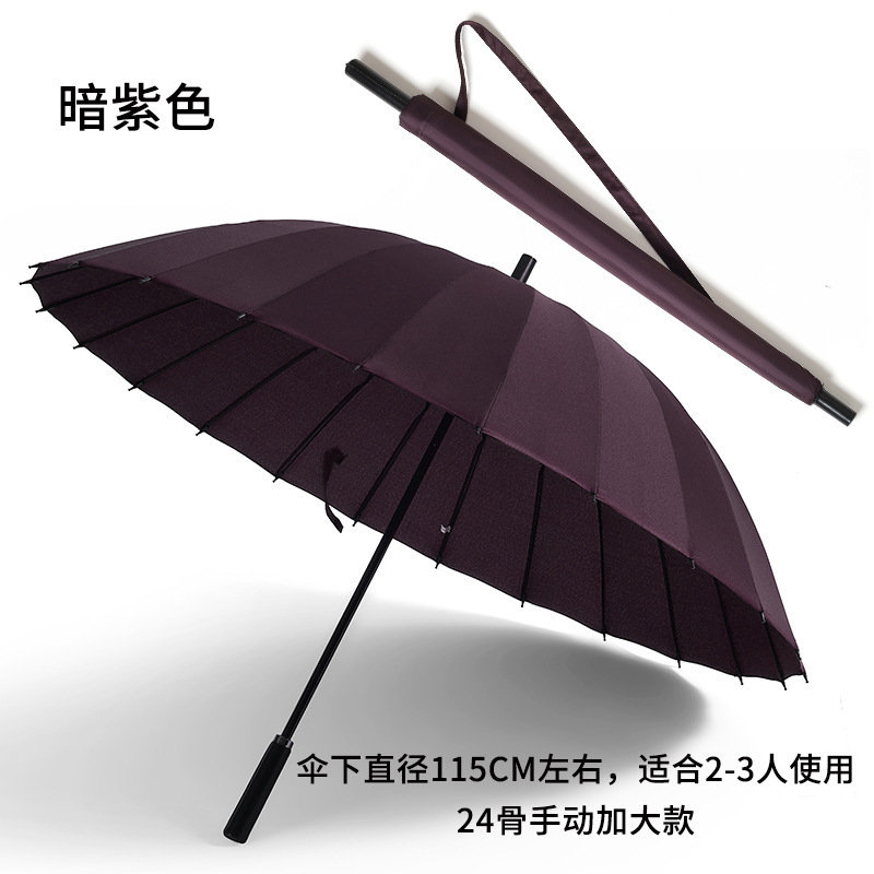 Automatic big umbrella, black double-layer tandem bike