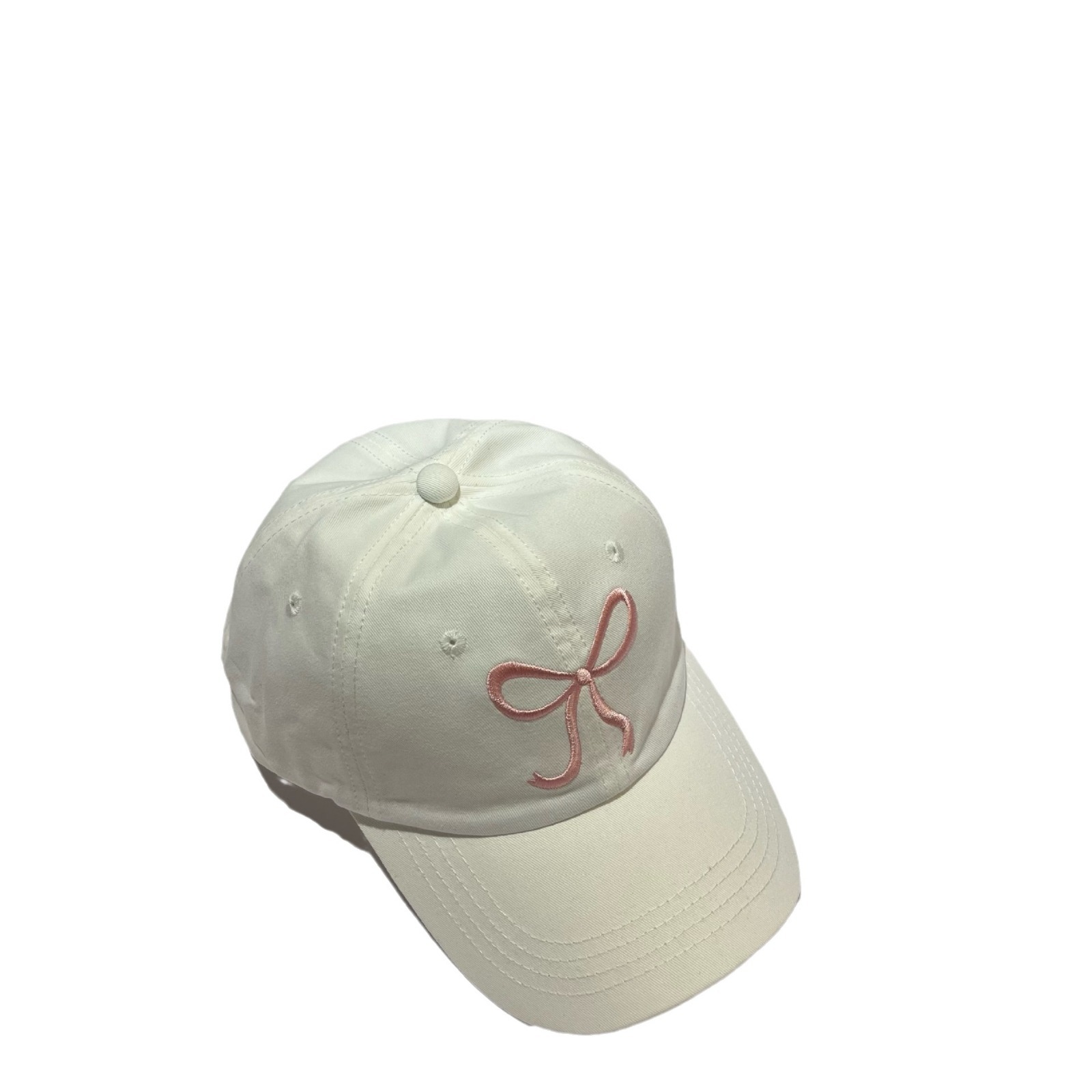 Κορεάτικο καπέλο μπέιζμπολ σε στυλ αστεριού, φρέσκο, γλυκό κεντημένο φιόγκο με ράμφος πάπιας, νέο αθλητικό καπέλο για την άνοιξη και το καλοκαίρι_voghion.com