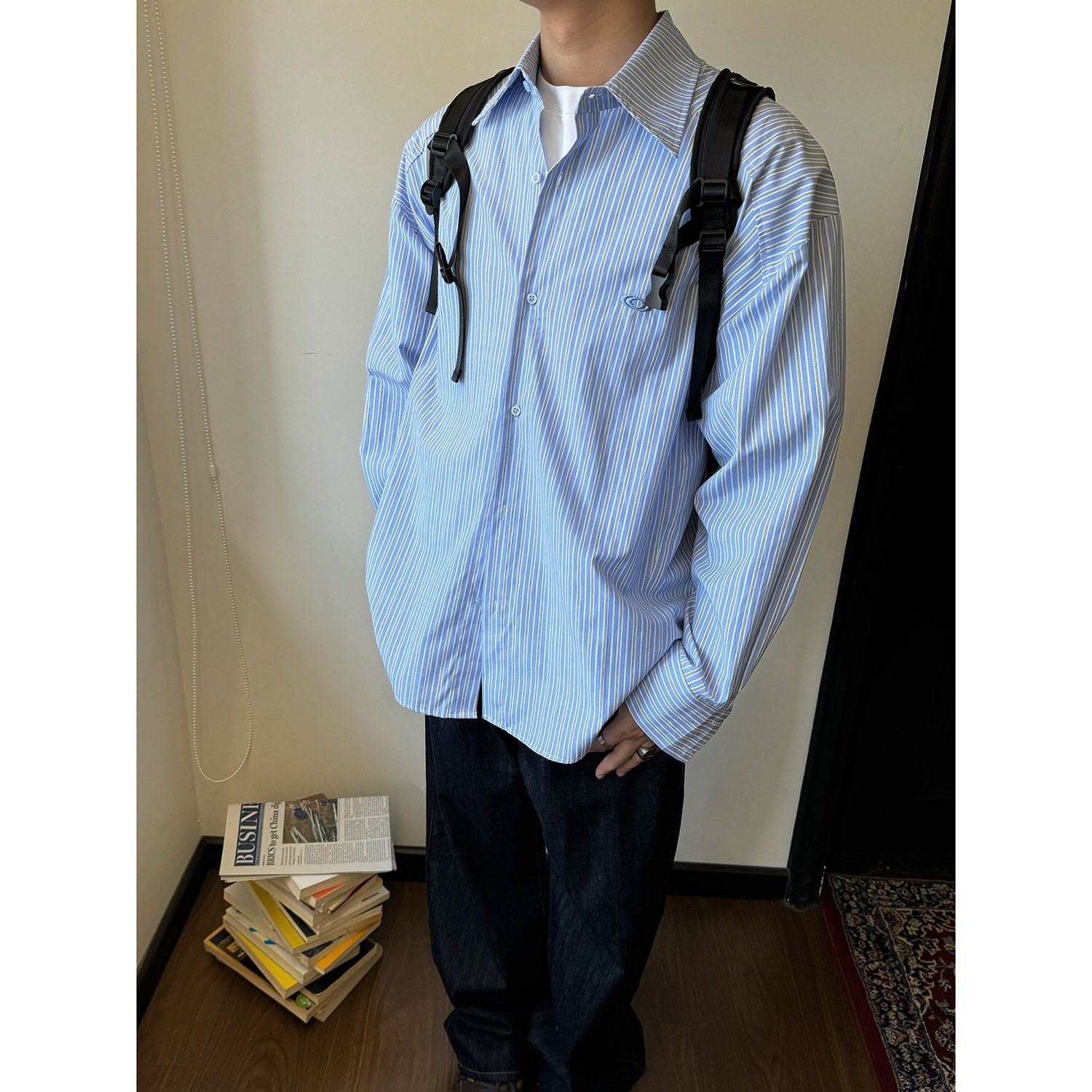 Retro autumn design fashionable trend shirt