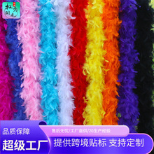 厂家直销加密加厚火片羽毛条火鸡毛diy羽毛服装橱窗婚庆装饰辅料