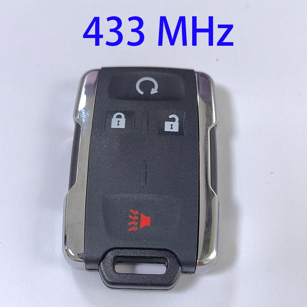 Chevrolet – Car Keys Car Key - c-4-button-silver-433mhz