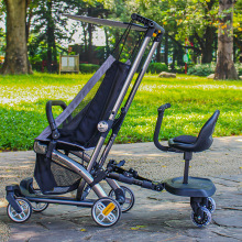 口袋车踏板婴儿推车二胎神器双胞胎车辅助踏板外出通用配件跨境